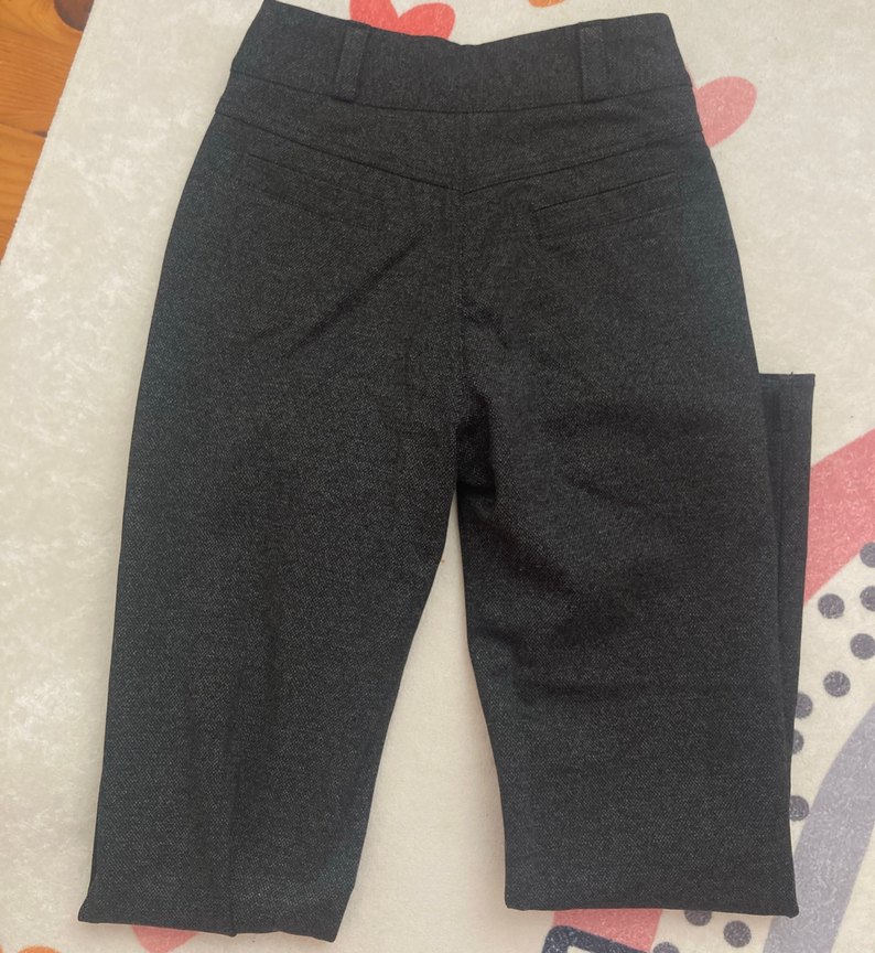 Gri Kadın Uzun Kumaş Pantolon - Görsel 5