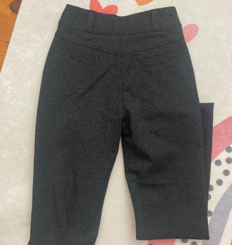 Gri Kadın Uzun Kumaş Pantolon - Görsel 4