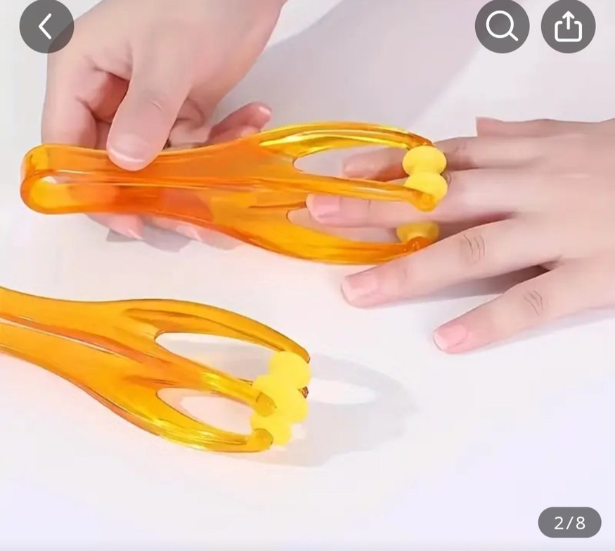 turuncu parmak eklem  Masaj Aleti - Görsel 2
