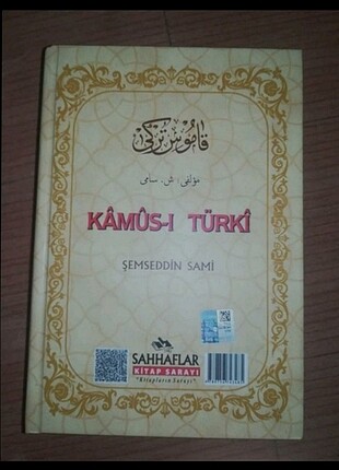  Kamus-i türki Şemseddin Sami