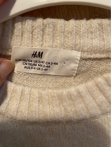 4 Yaş Beden çeşitli Renk H&M çocuk kazak