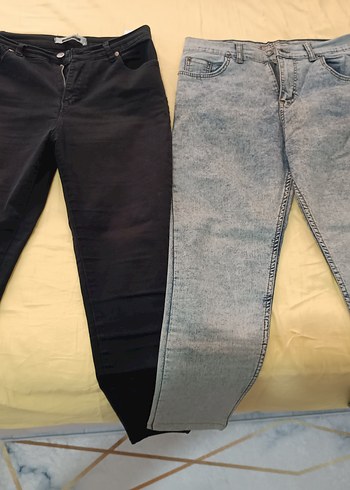 Zara ikili verilecek yeni bilek boy esnek kot pantolon