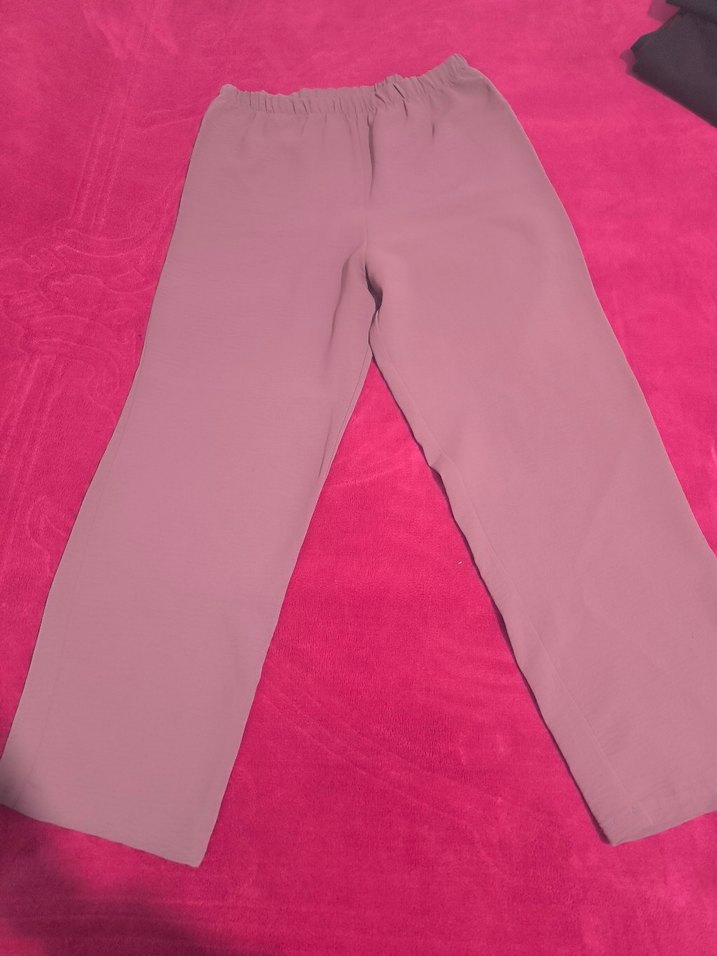 fırfırlı yakalı tunik+ pantolon - Görsel 5