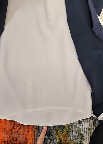 Lacivert şık tunik  - Görsel 6