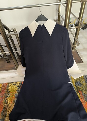 Lacivert şık tunik  - Görsel 7