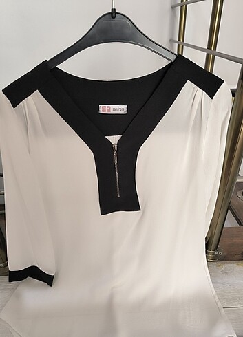 Ekru bluz - Görsel 3