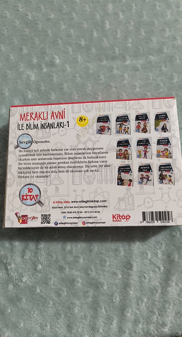 Meraklı Avni ile Bilim İnsanları-1 Kitap seti - Görsel 2