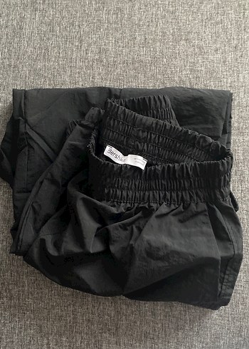 Kadın Siyah Rahat Kesim Jogger Pantolon - Görsel 3