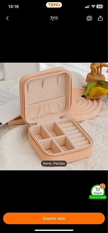 Beden Renk Takı organizer