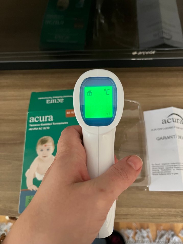 Acura Temazsız Ateş ölçer & Termometre - Görsel 3