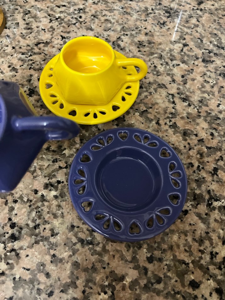 Renkli kahve fincanı - Görsel 2