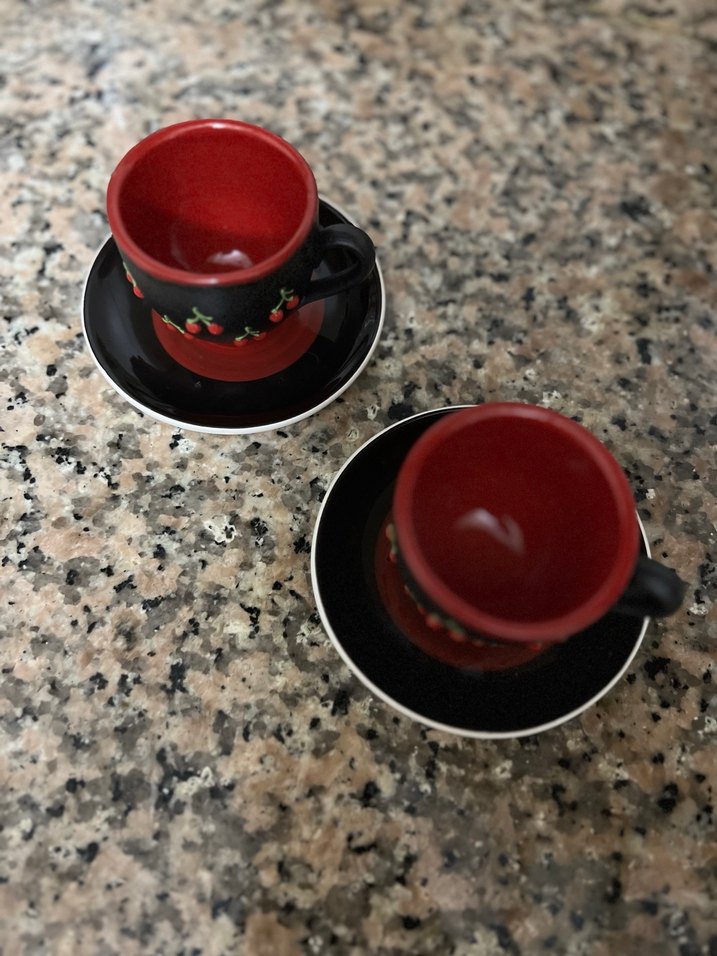 Kirazlı Kahve Fincanı - Görsel 3