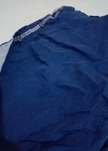 Erkek Lacivert Denim Gömlek - Görsel 2