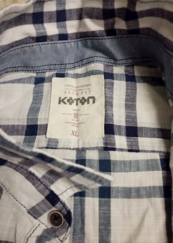 Erkek Beyaz uzun Kollu Keten Gömlek - Görsel 5