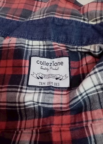 Erkek kareli gömlek Gömlek - Görsel 5