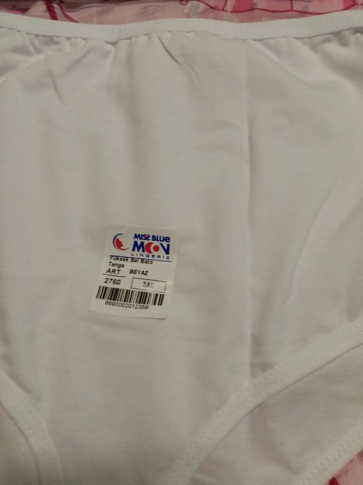 Kadın 3xl tanga Rahat İç Çamaşırı 5li Set - Görsel 3