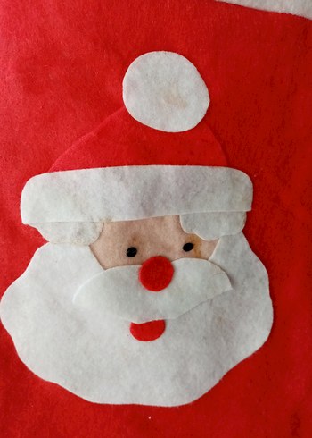 Kırmızı Noel Baba Yılbaşı Çorabı - Görsel 3