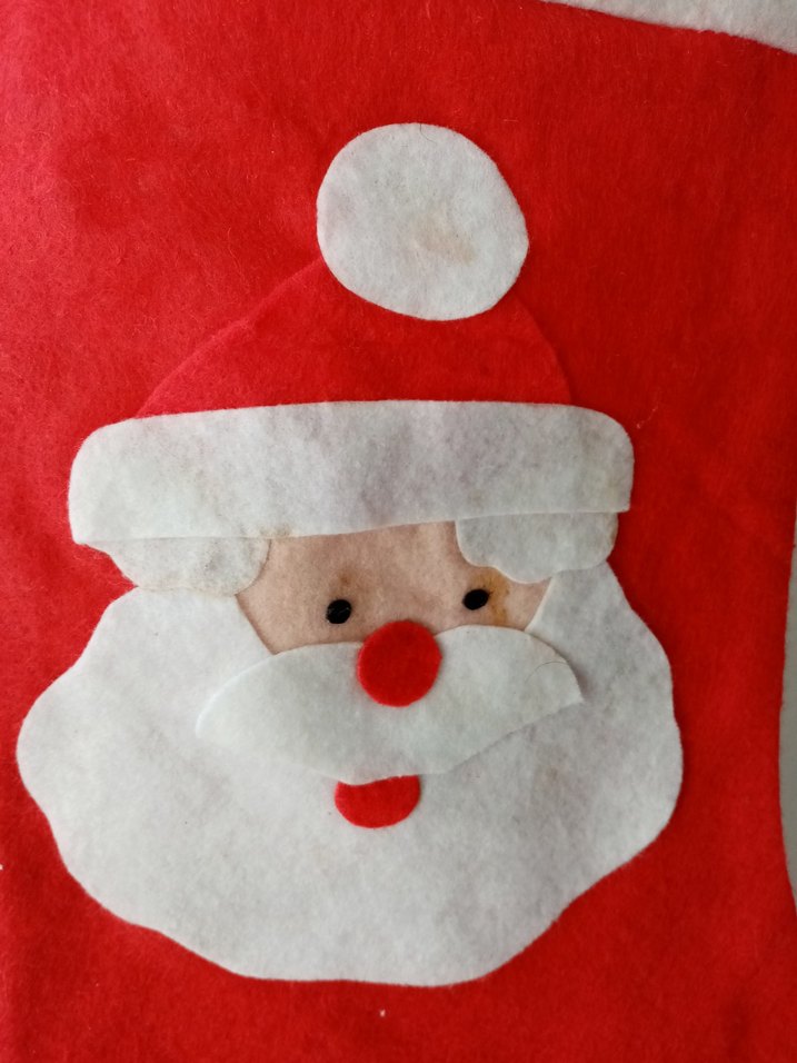 Kırmızı Noel Baba Yılbaşı Çorabı - Görsel 3