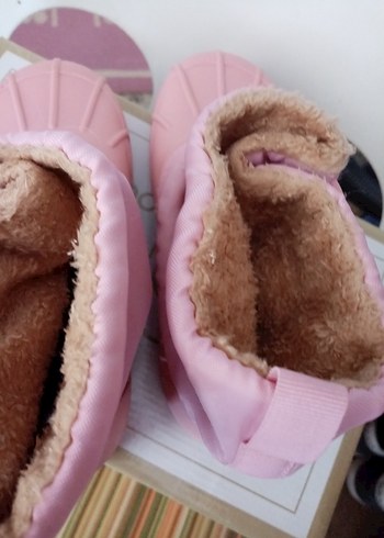 Kız Çocuk Pembe Lastik Botlar - Görsel 8
