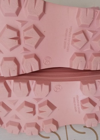 Kız Çocuk Pembe Lastik Botlar - Görsel 6