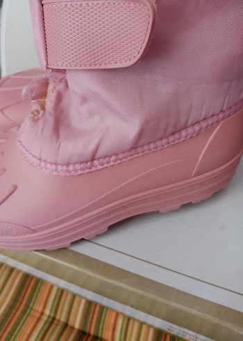 Kız Çocuk Pembe Lastik Botlar - Görsel 5