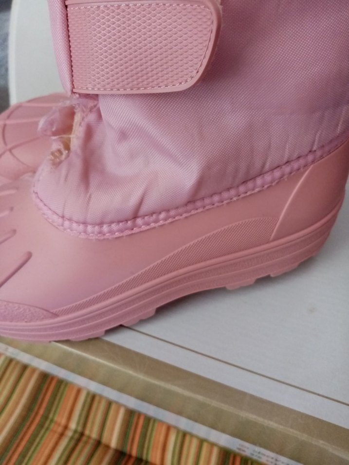 Kız Çocuk Pembe Lastik Botlar - Görsel 5