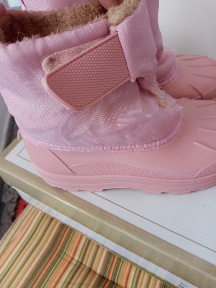 Kız Çocuk Pembe Lastik Botlar - Görsel 2