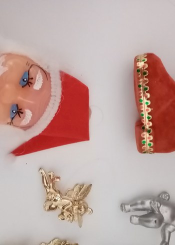 Parlak Altın Renkli Melek Figürleri Noel Ağaç süsleri - Görsel 5