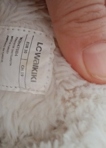 Kız Çocuk Beyaz Kemerli Kar Botu - Görsel 6