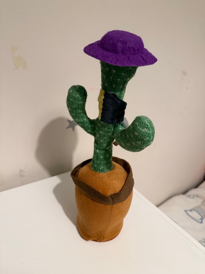 Renkli Müzikli Kaktüs Oyuncak - Görsel 2