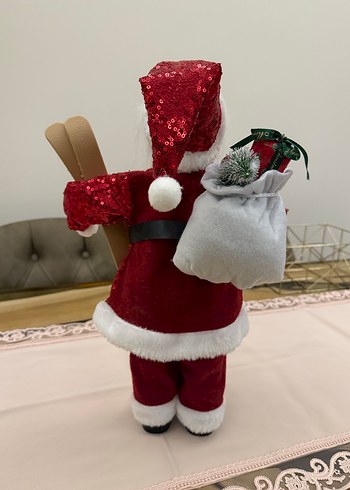 Kırmızı Kardan Adam Figürü 45 CM - Görsel 3