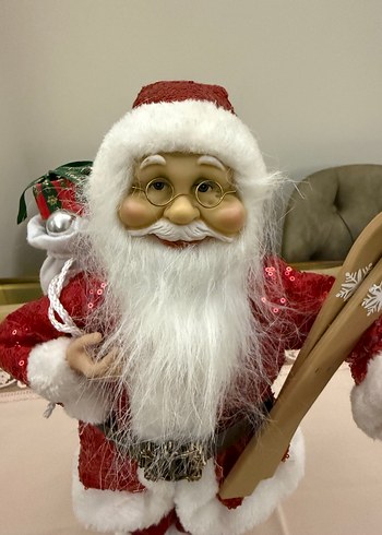 Kırmızı Kardan Adam Figürü 45 CM - Görsel 2