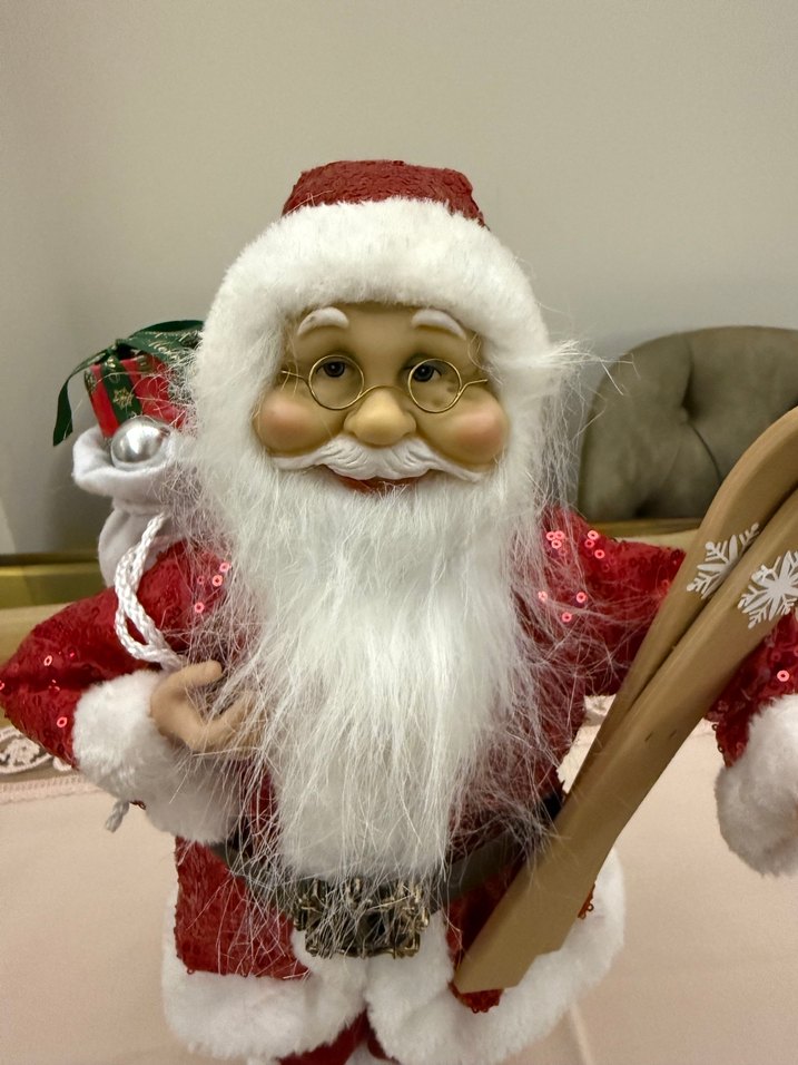 Kırmızı Kardan Adam Figürü 45 CM - Görsel 2