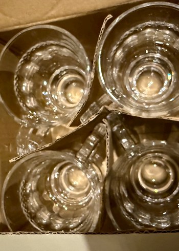 Madame coco Cam Çay Bardağı Seti 4 lü - Görsel 5