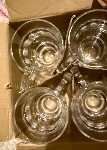 Madame coco Cam Çay Bardağı Seti 4 lü - Görsel 4