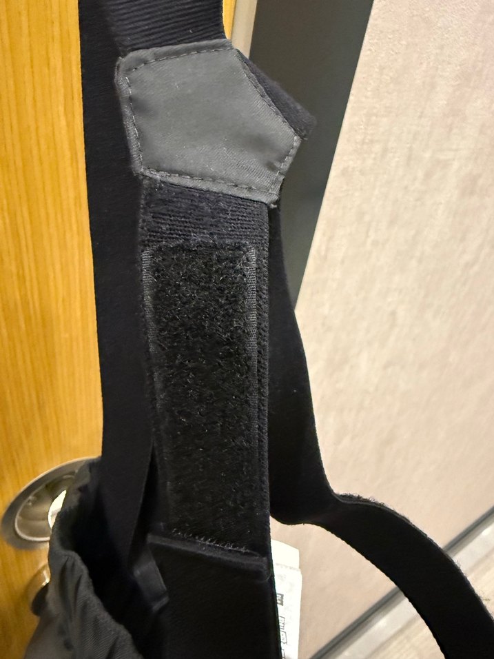 Erkek Siyah Street Wear Askılı Pantolon - Görsel 4