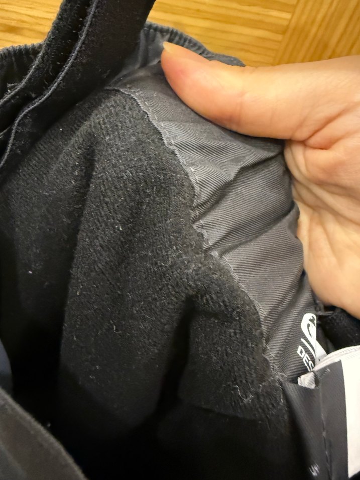 Erkek Siyah Street Wear Askılı Pantolon - Görsel 2