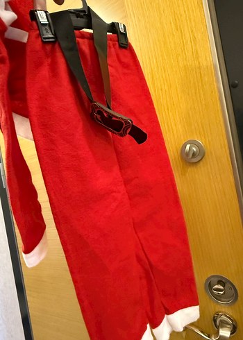 Kemerli Kırmızı Çocuk Takımı - Görsel 4