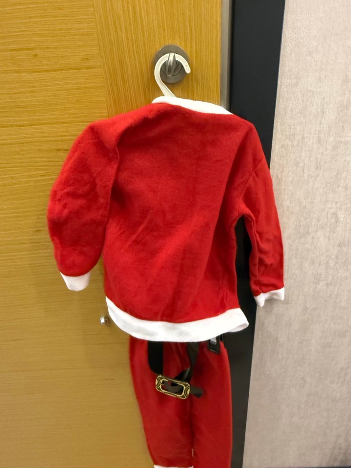 Kemerli Kırmızı Çocuk Takımı - Görsel 2