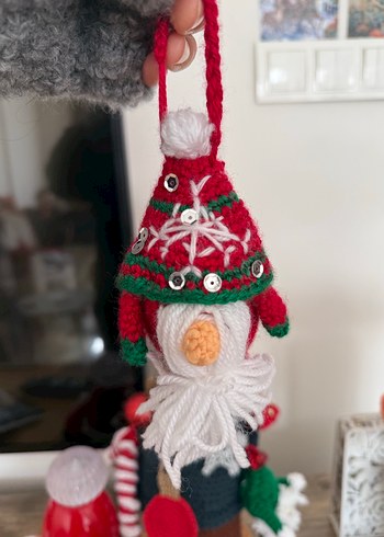 Renkli El Örgüsü Şans Cücesi - Görsel 2