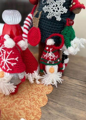 Renkli El Örgüsü Şans Cücesi - Görsel 4