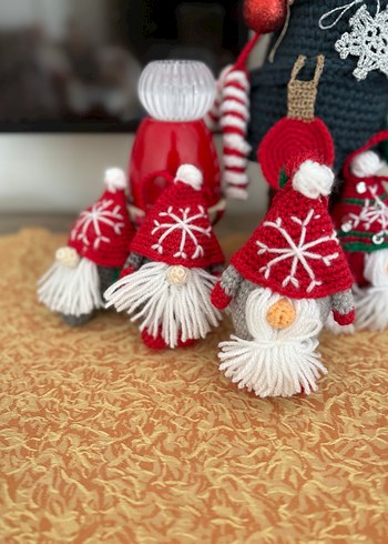 Renkli El Örgüsü Şans Cücesi - Görsel 6