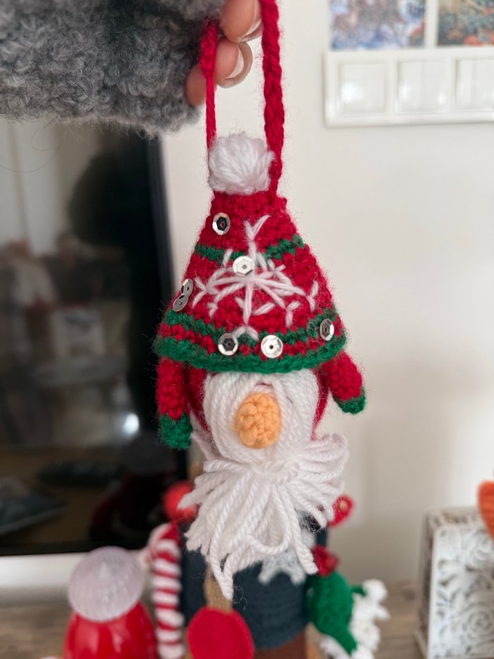 Renkli El Örgüsü Şans Cücesi - Görsel 2