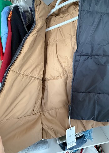 Erkek çocuk 7 8 yaş mango çift taraflı yelek - Görsel 2