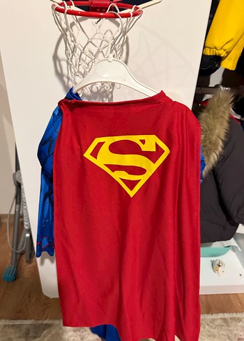 Çocuklar İçin Superman Kostümü, Uzun Kollu - Görsel 3