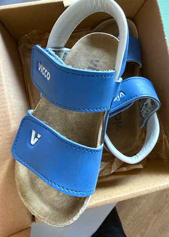 Mavi Erkek Çocuk Cırtcırtlı Terlik - Görsel 2