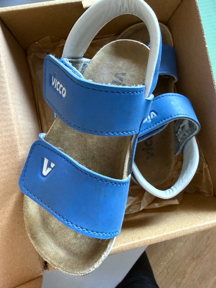 Mavi Erkek Çocuk Cırtcırtlı Terlik - Görsel 2