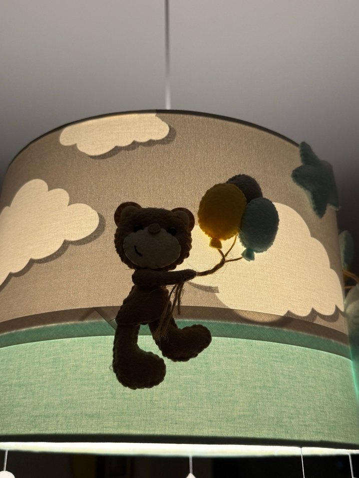 Çok Renkli Çocuk Odası Tavan Lambası - Görsel 2