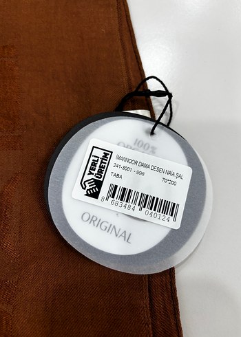 - IMANNOOR Taba rengi yeni etiketli - Görsel 3