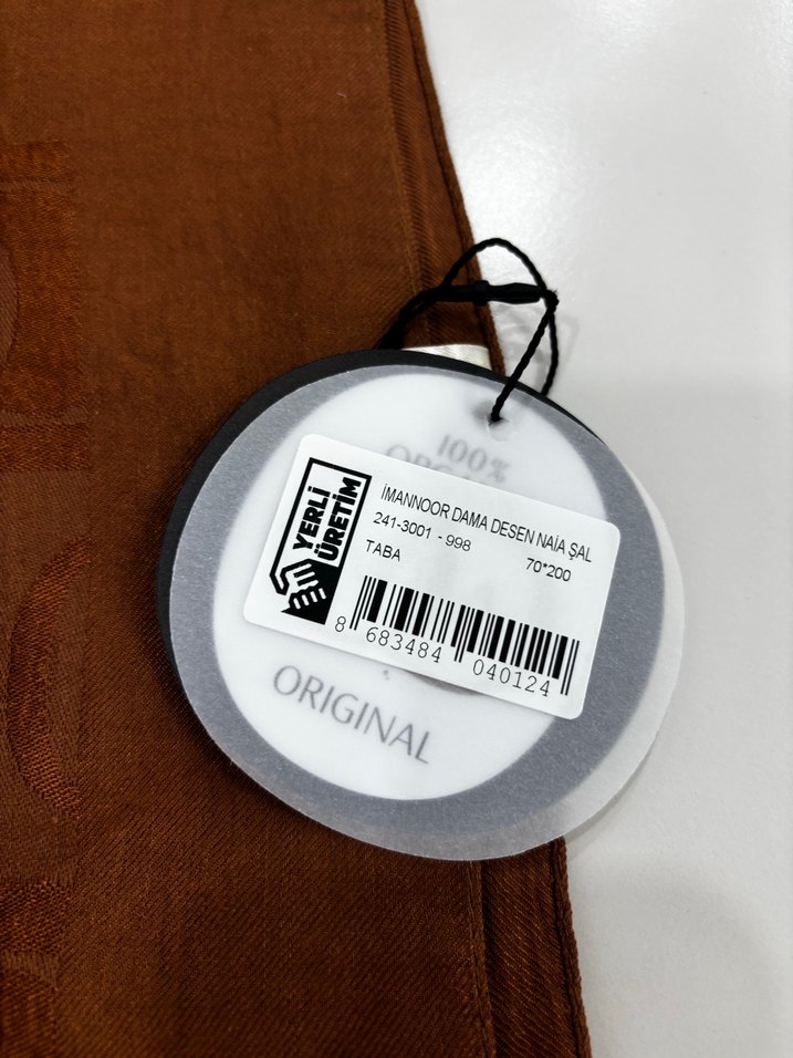 - IMANNOOR Taba rengi yeni etiketli - Görsel 3